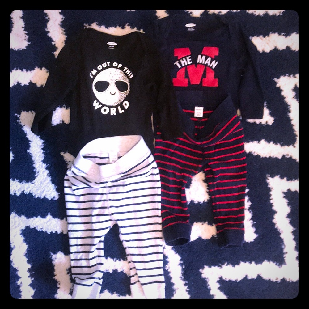 Well loved old navy sets